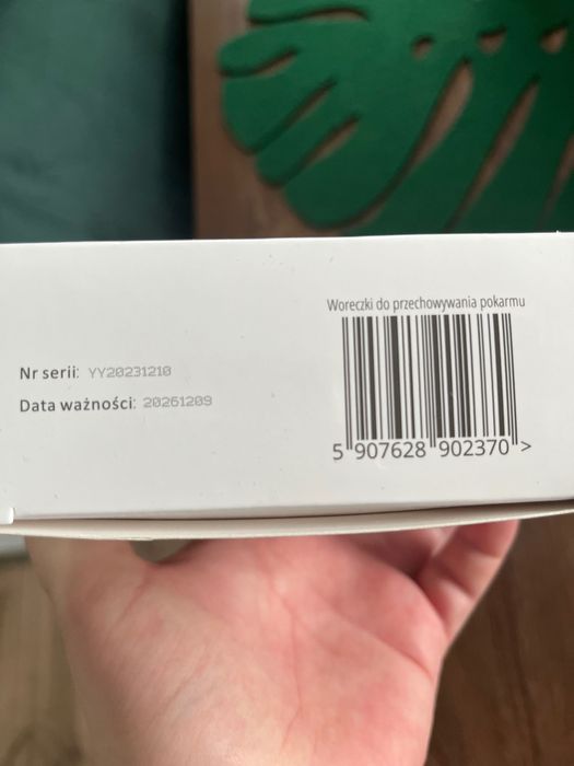 Woreczki do przechowywania mleka