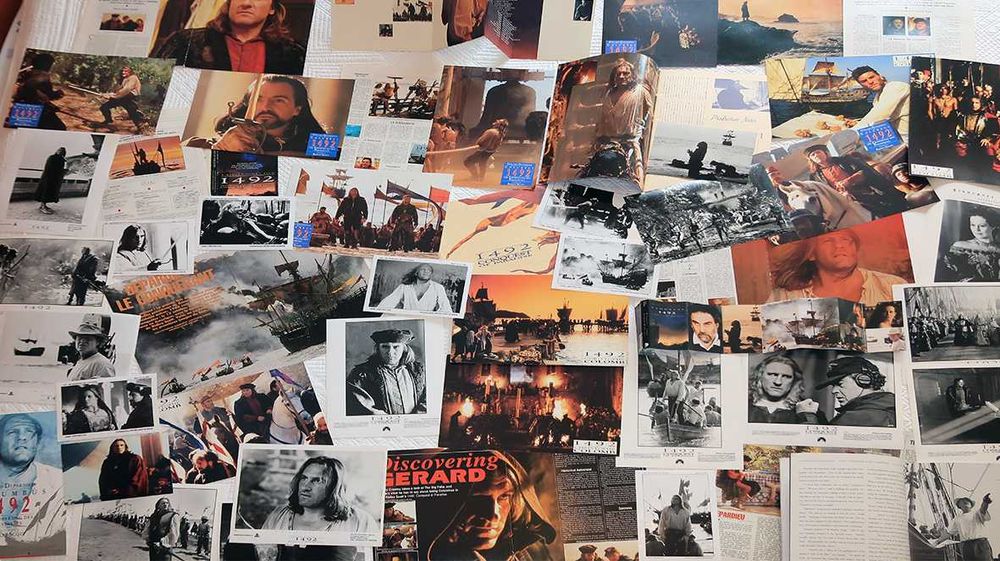 Material Coleção 1492 - Cristovão Colombo, Ridely Scott