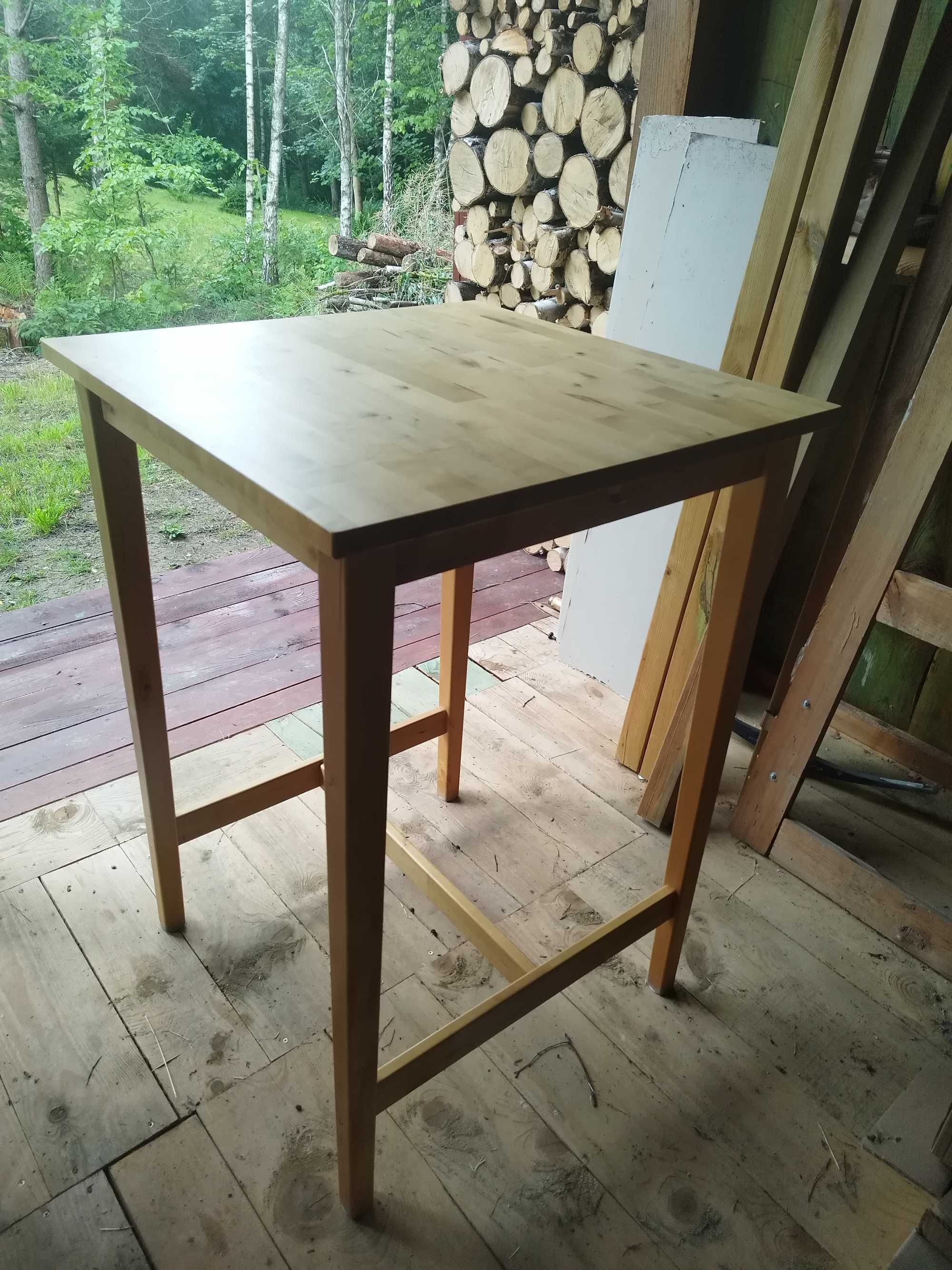 sprzedam stół brzozowy ikea