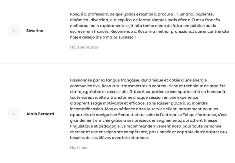 Domine o Francês com Rosa – o seu passaporte para a língua de Molière!