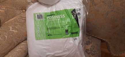 подушка COSINESS polycotton размер 400 х 400 белая новая распродажа