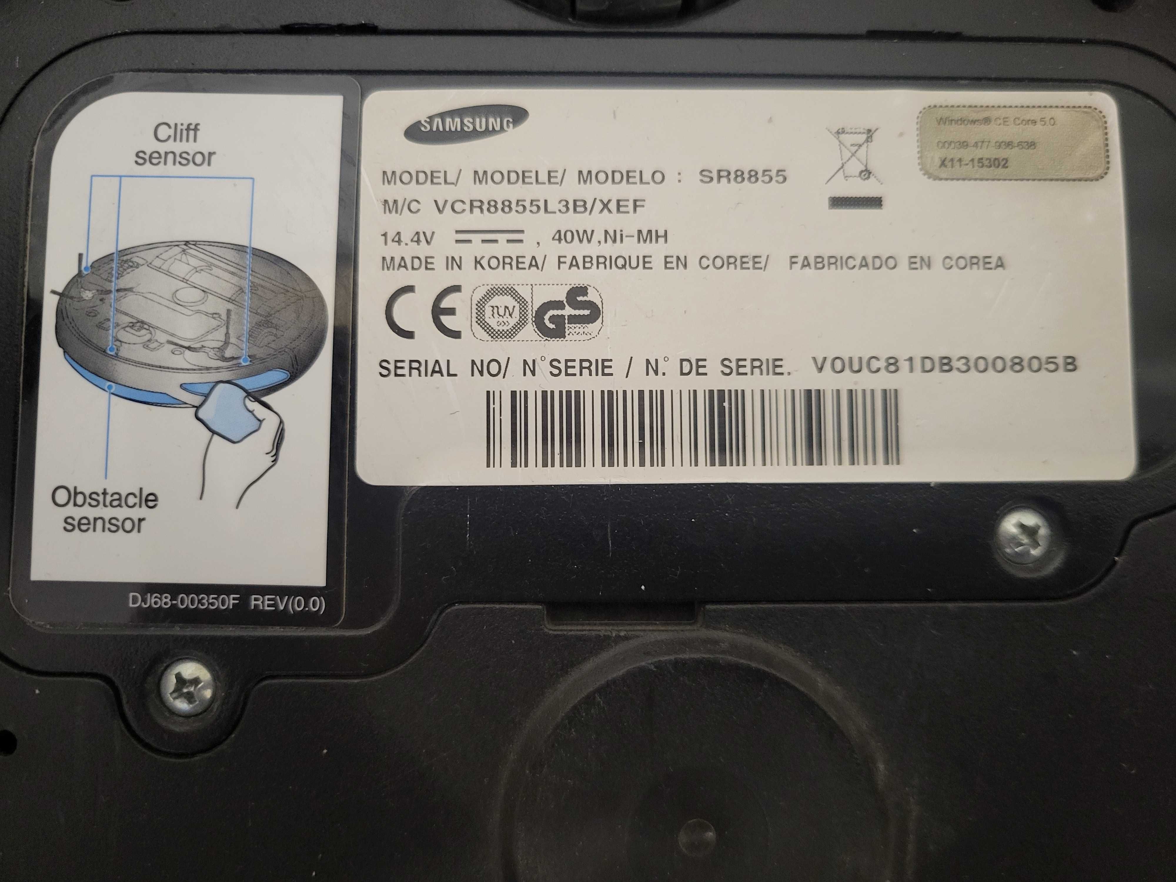 Robot odkurzacz SAMSUNG SR- 8855