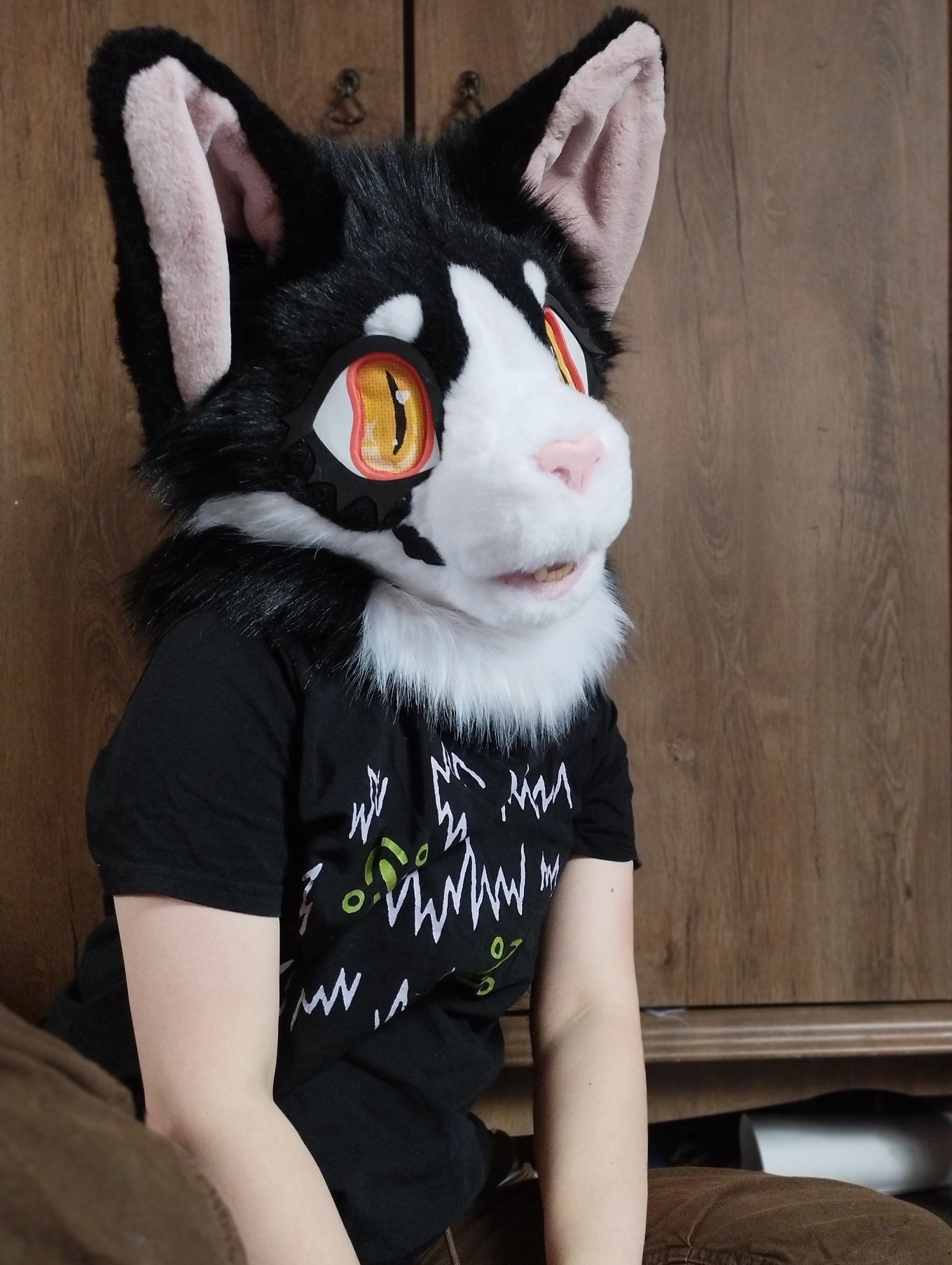 Fursuit premade head kot