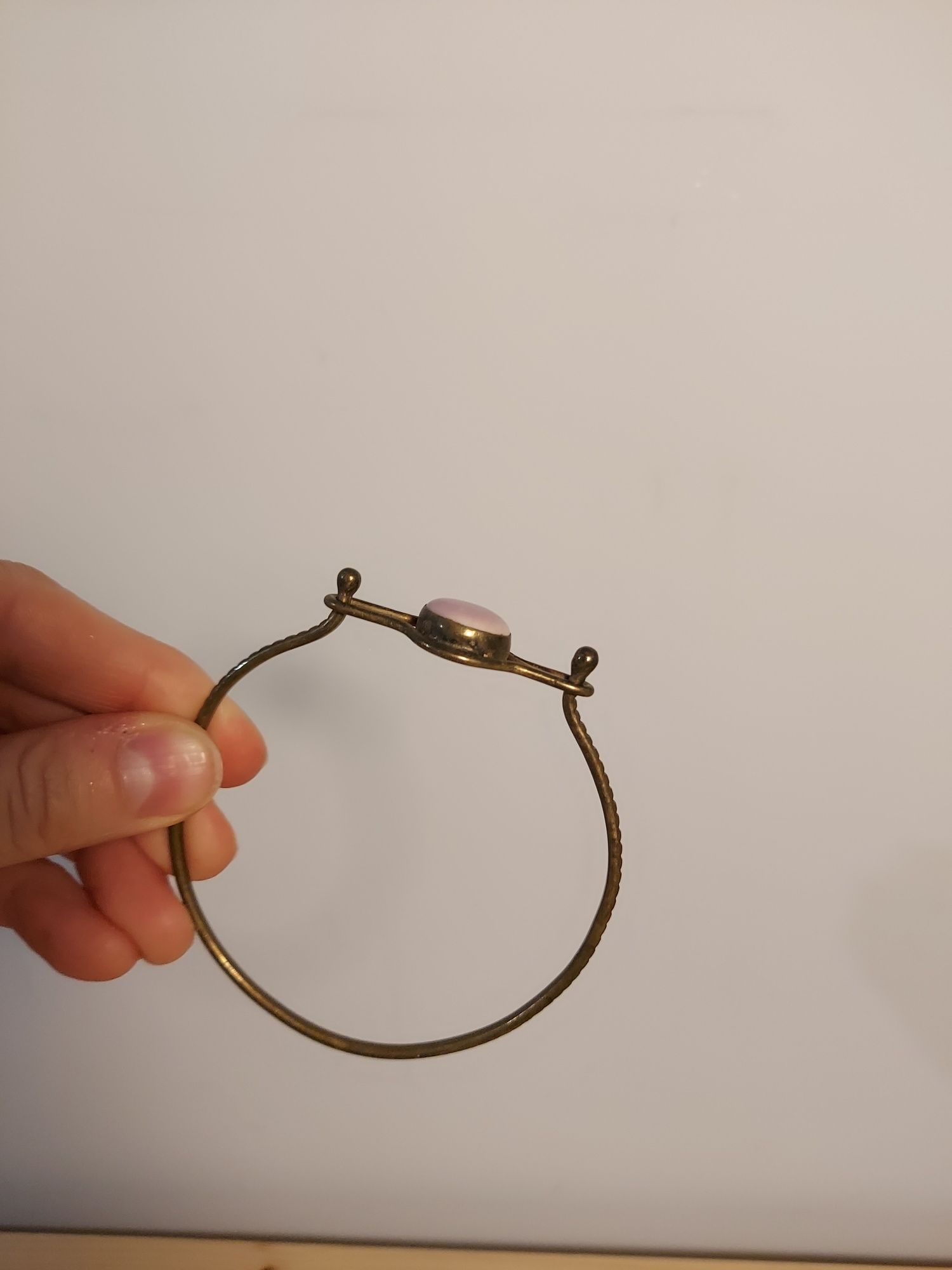 Bransoletka vintage metalowa