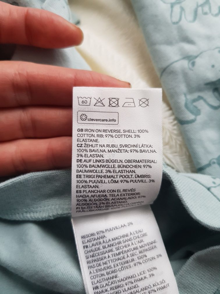 Чоловічок H&M хлопчик 68см піжама