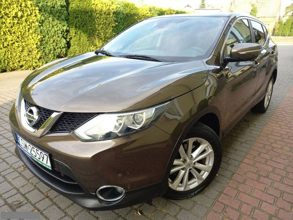 Nissan Qashqai 1.2DiGT 115KM 6-Bieg Kamery 360" Duża Nawigacja Panorama Zadbany Zarej