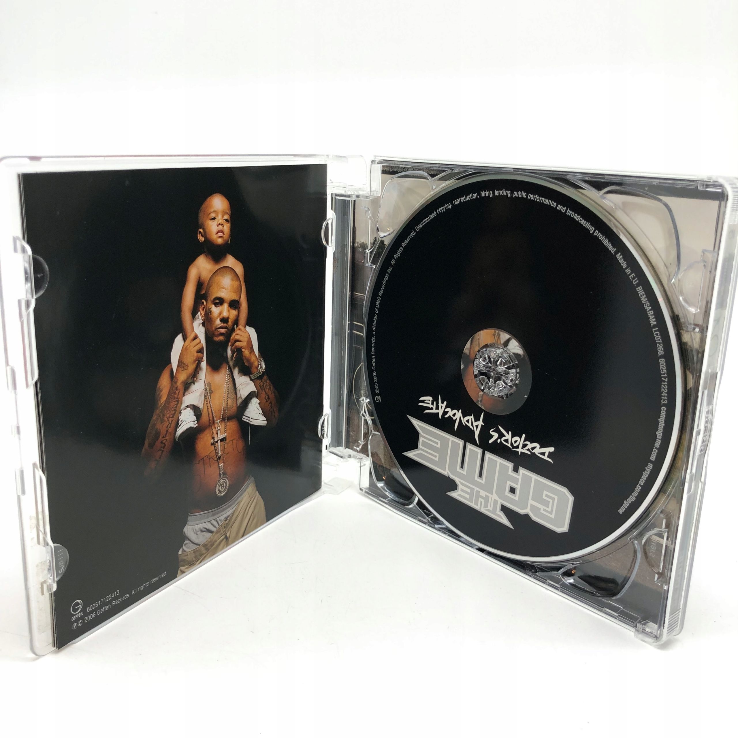 cd - the game - doctor's advocate polski rap hip-hop 2006