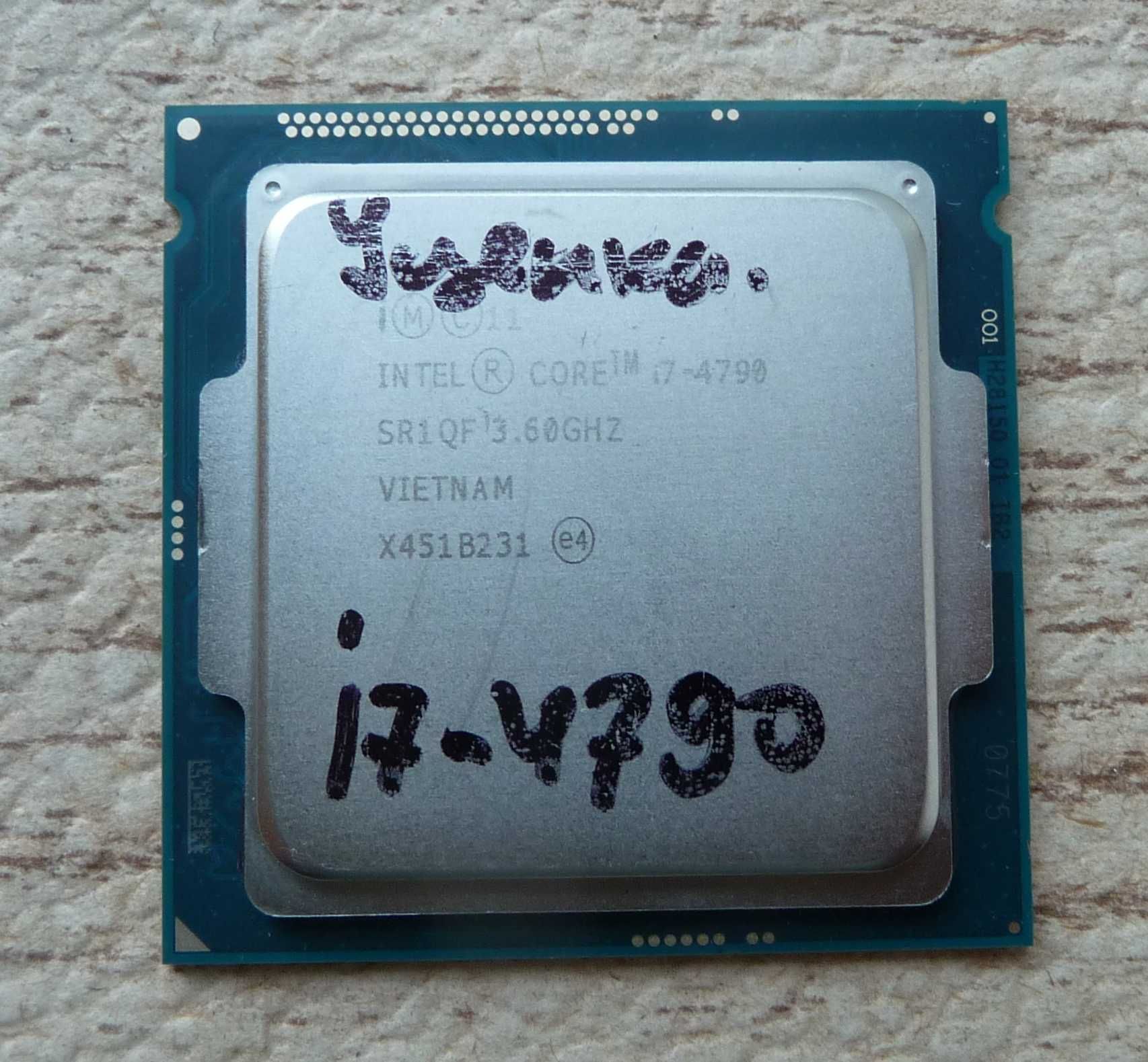 Intel Core i7-4790 (8 МБ, 3,60-4,00 ГГц) 84W Socket 1150 Уценка!