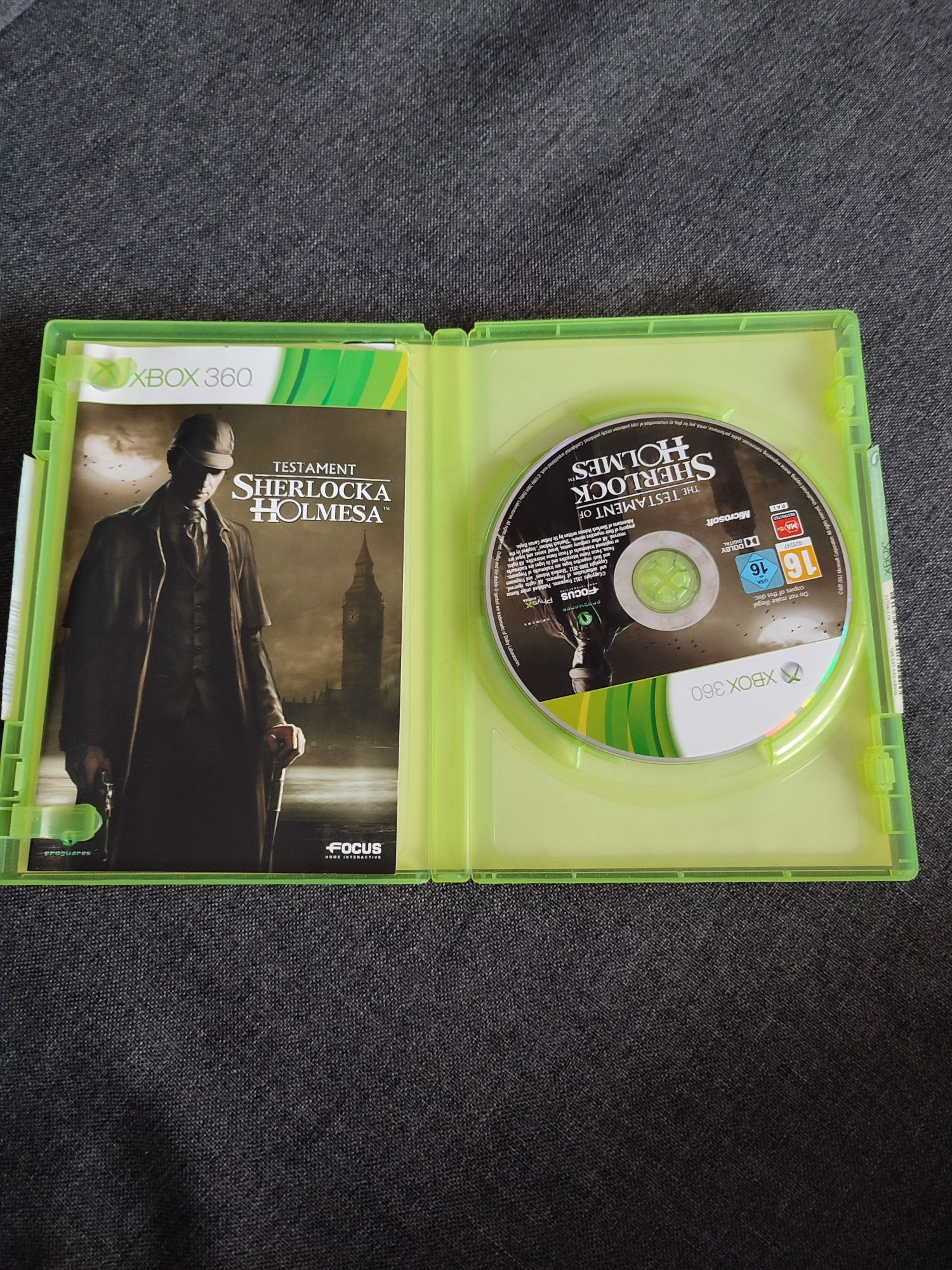 PL bdb+ Testament Sherlocka Holmesa Xbox 360 Sherlock Holmes