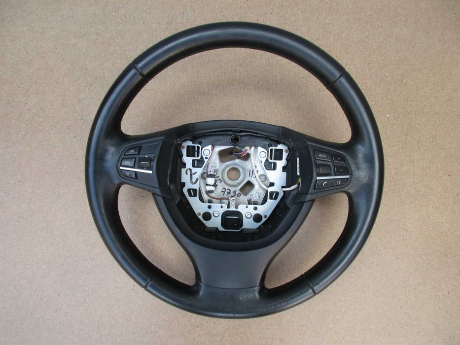 Kierownica skórzana multifunkcja BMW 5 F10 F11