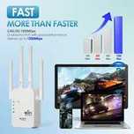 Lintratek 5G Wi-Fi Repeater 1200Mbps daleki zasięg wzmacniacz WI-FI