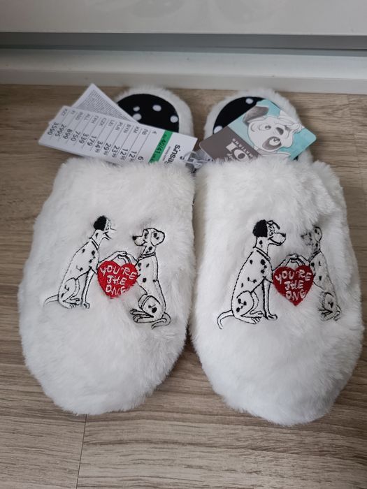 Kapcie damskie Disney 101 dalmatyńczyków