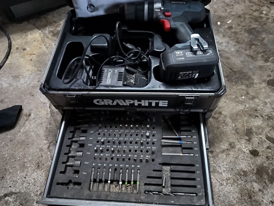 Szlifierka wkrętarka pilarka graphite 18v polecam