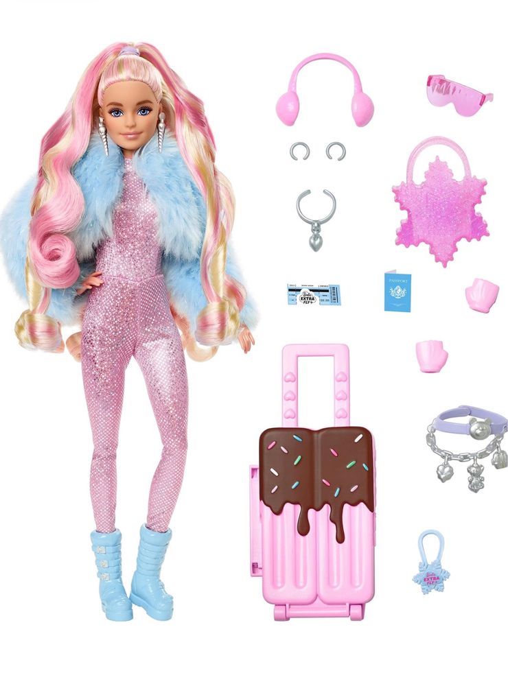 Barbie extra fly барби экстра флай брюнетка