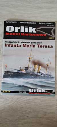 ORLIK Okret Infanta Maria model kartonowy 1:200