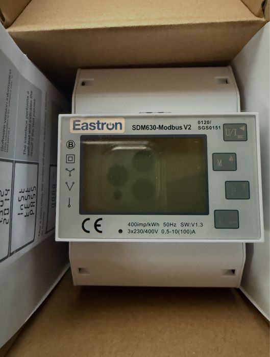 Licznik energii elektrycznej Eastrun SDM630-Modbus V2
