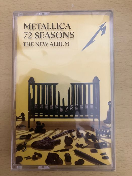 Metallica	72 Seasons - Yellow Transparent Cassete K7
