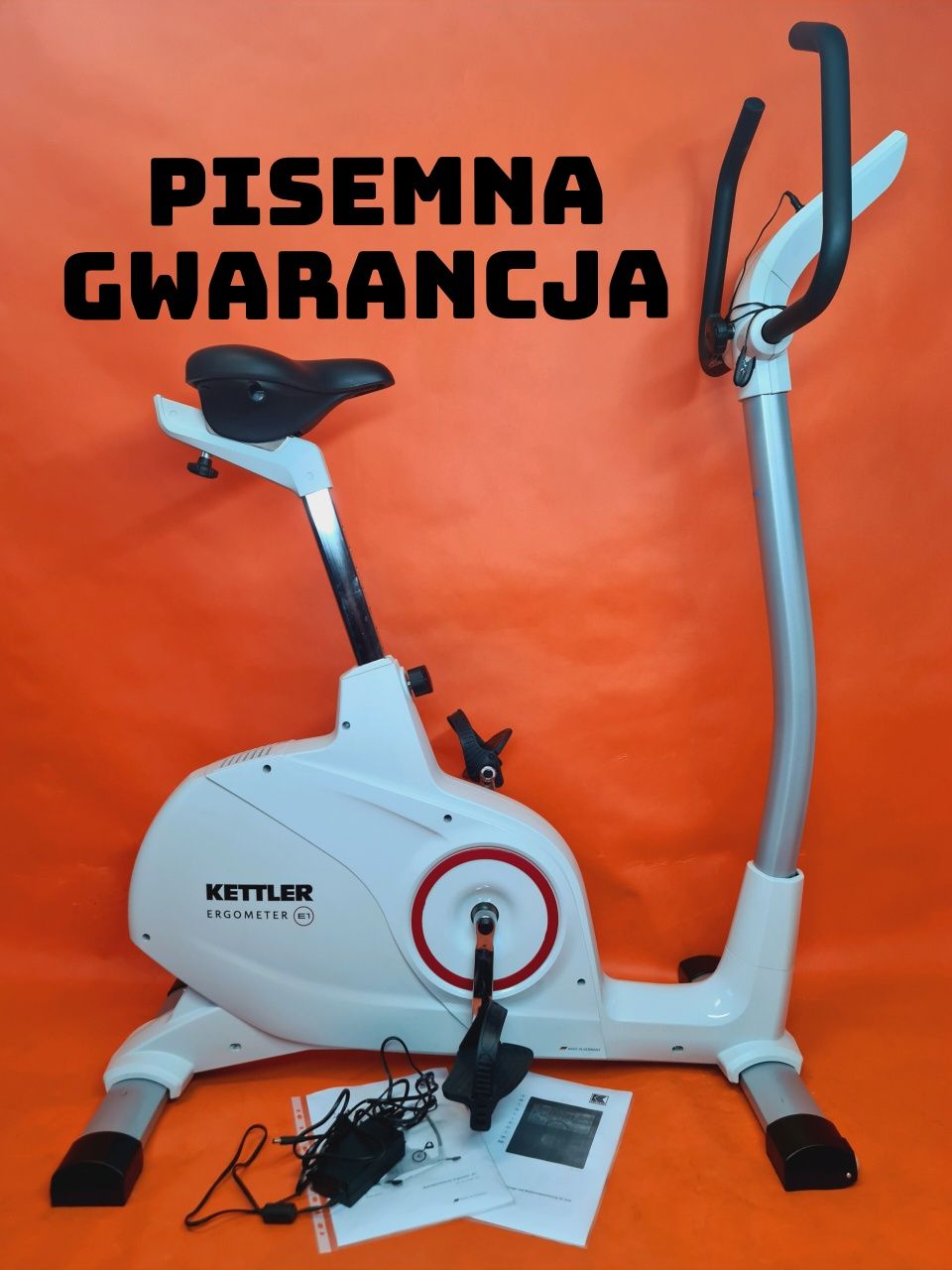 Piękny Mocny rower Kettler E1 elektro-magnetyczny treningowy