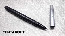stare pióro wieczne - vintage, 1966, Parker 17 black, chrome cap