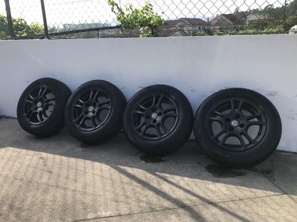Jantes Platin em 15 4x108 com pneus
