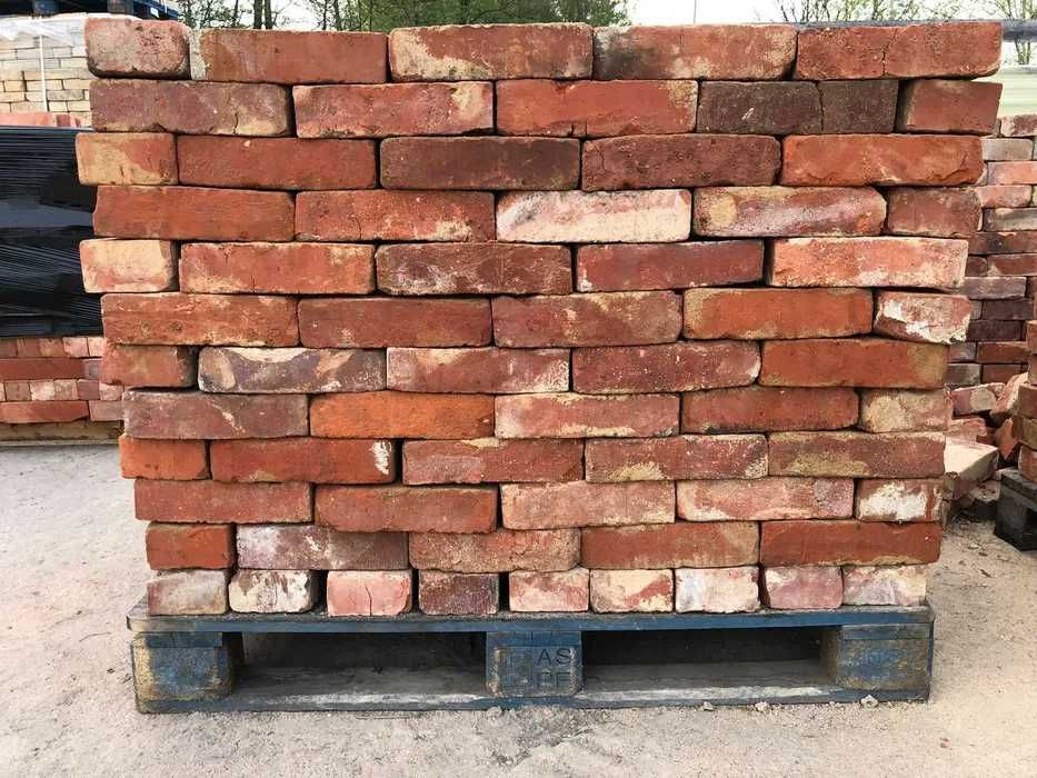 stara cegła, cegła z rozbiórki, cegła z odzysku 25x12x6,5 RF