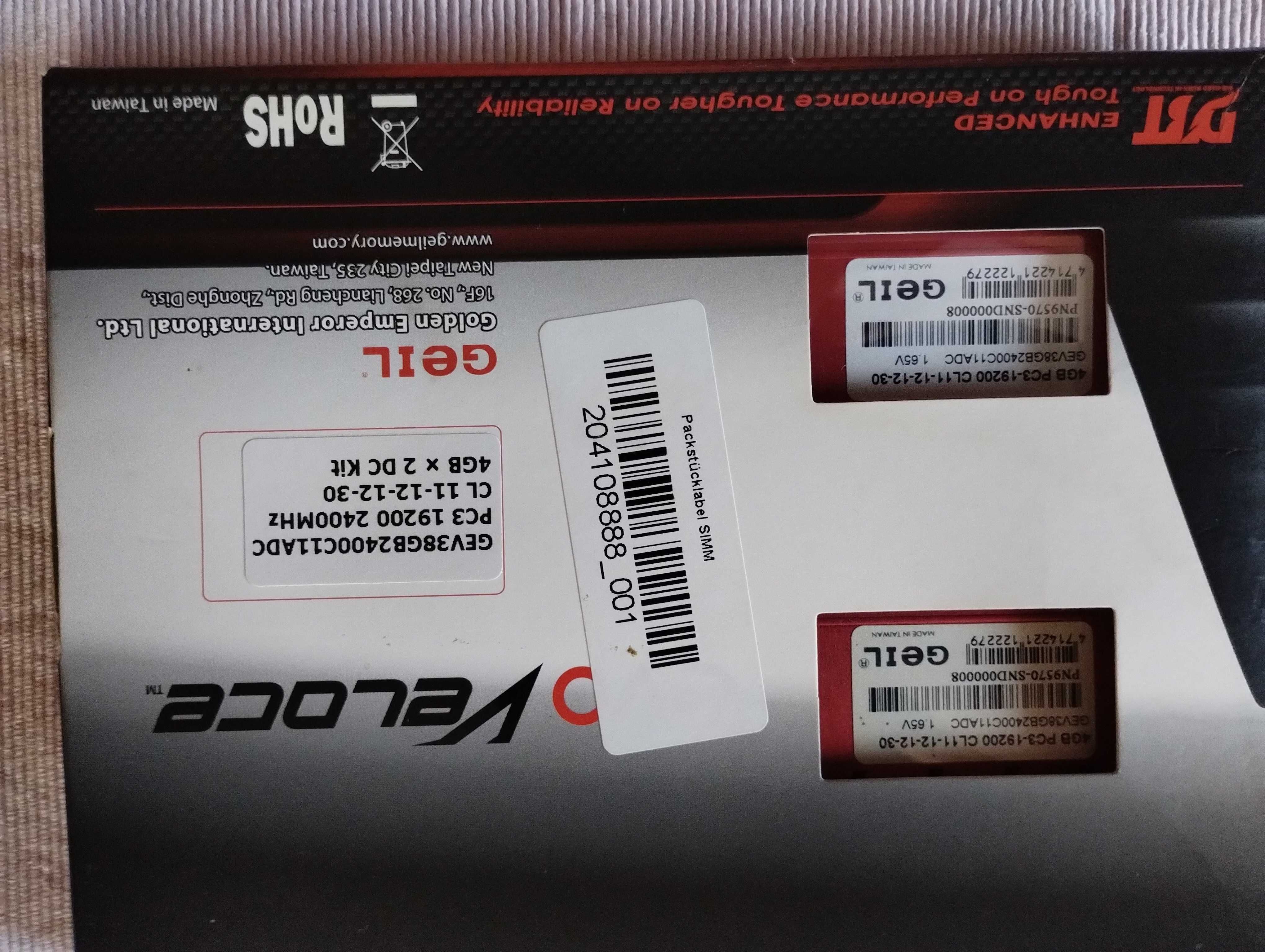 GEIL pamięć DDR3