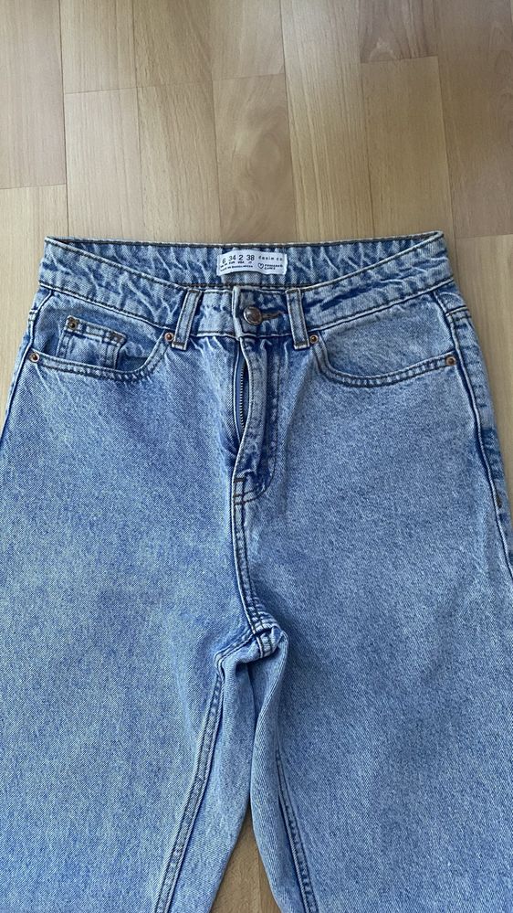 Primark jeansy jasno niebieskie rozmiar 34