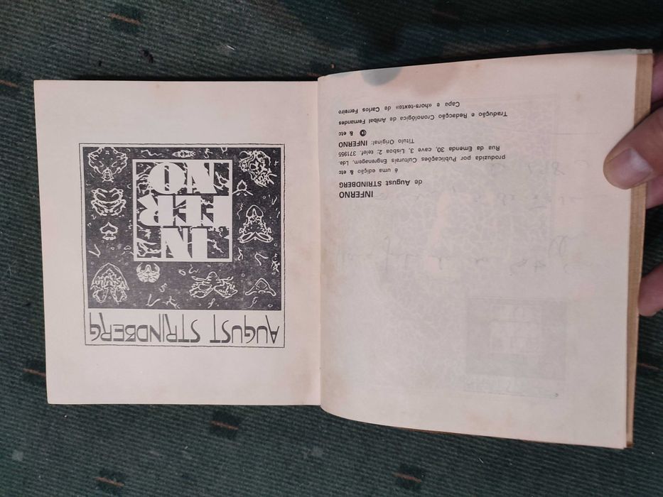 Inferno - August Strindberg - Edição &etc