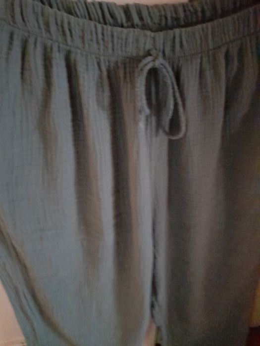 Spodnie Damskie Muślinowe