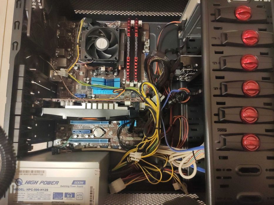 ПК Комп'ютер AMD 4 ядра, GTX 460 1 ГБ, DDR3 8ГБ, 240 ГБ SSD, 1ТБ HDD