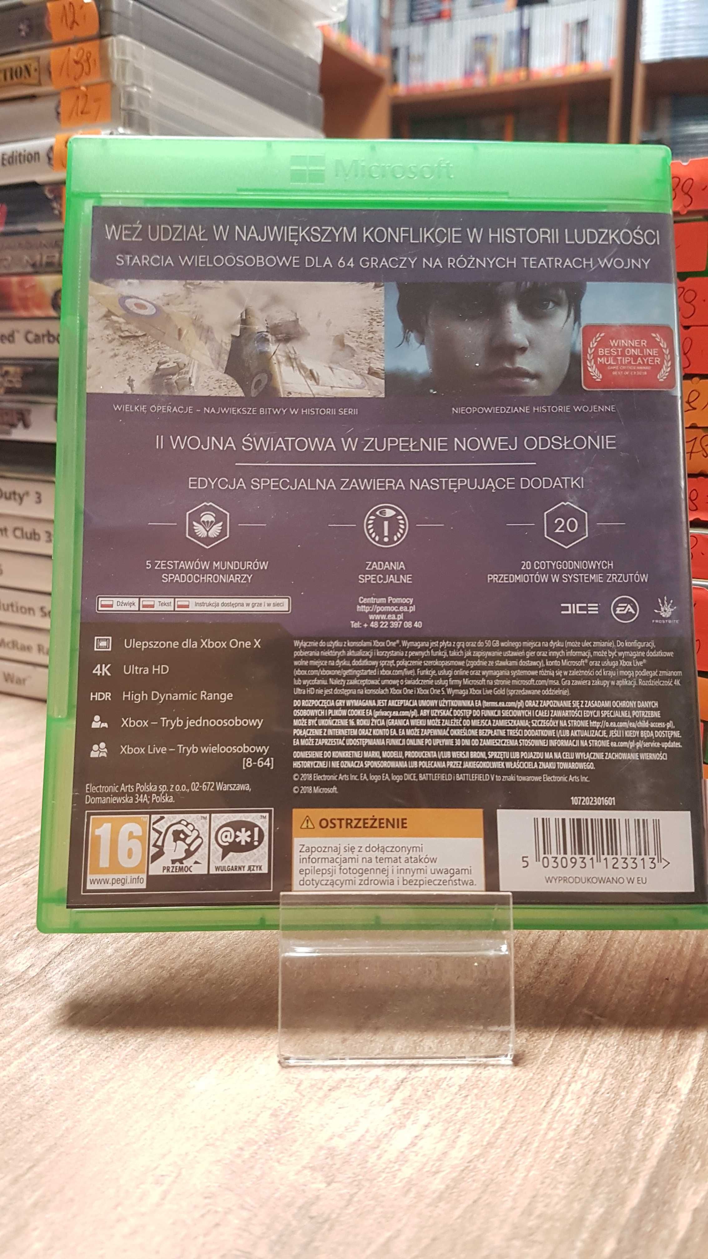 Battlefield V XBOX ONE PL, Sklep Wysyłka Wymiana