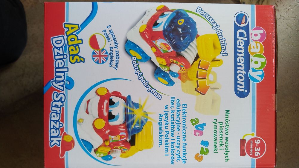 Zabawka interaktywna polski i angielski