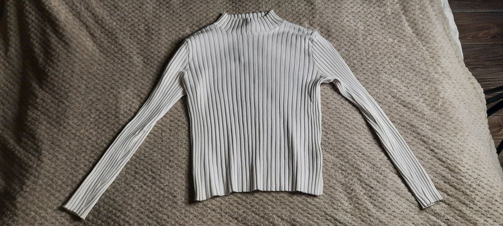 Гольф белый тёплый