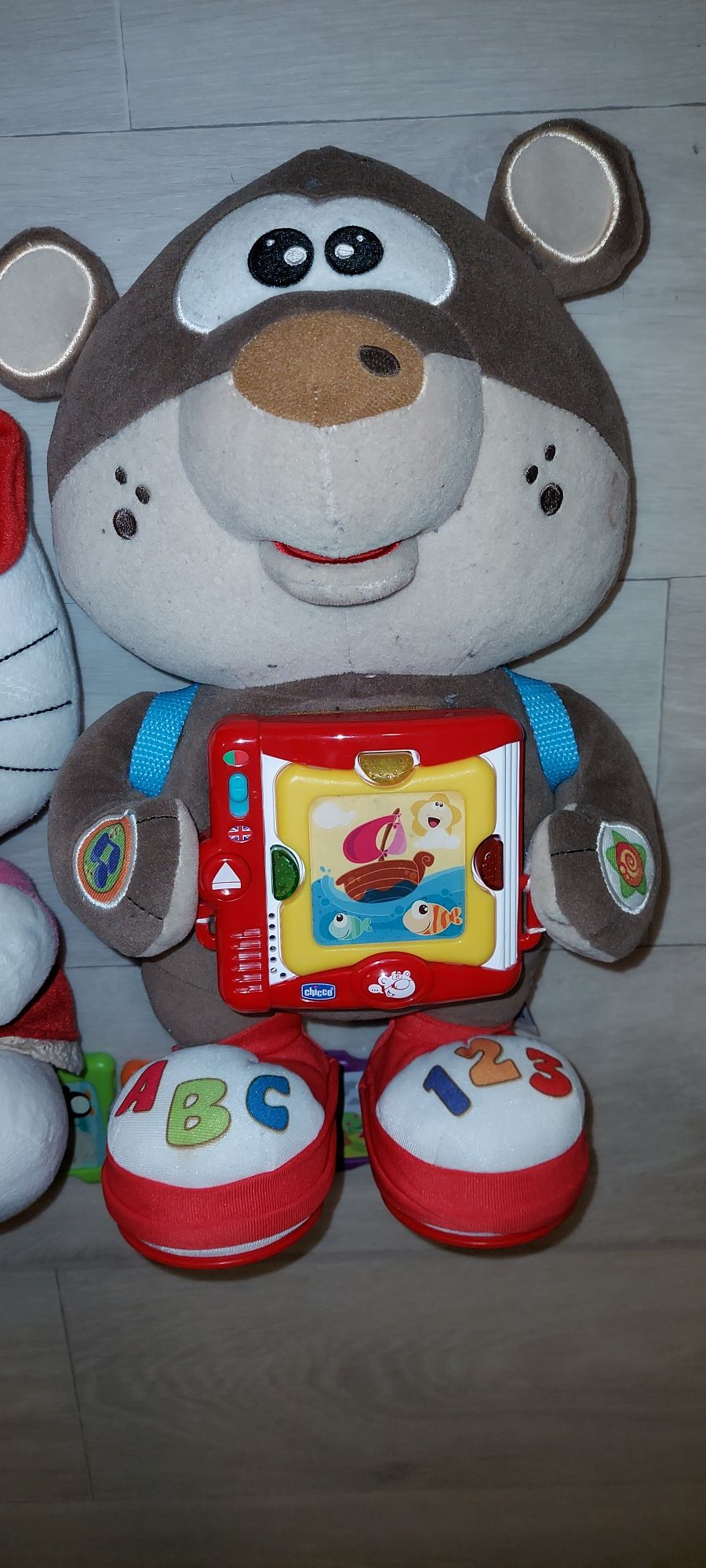 Conjunto de 2 peluches interativos