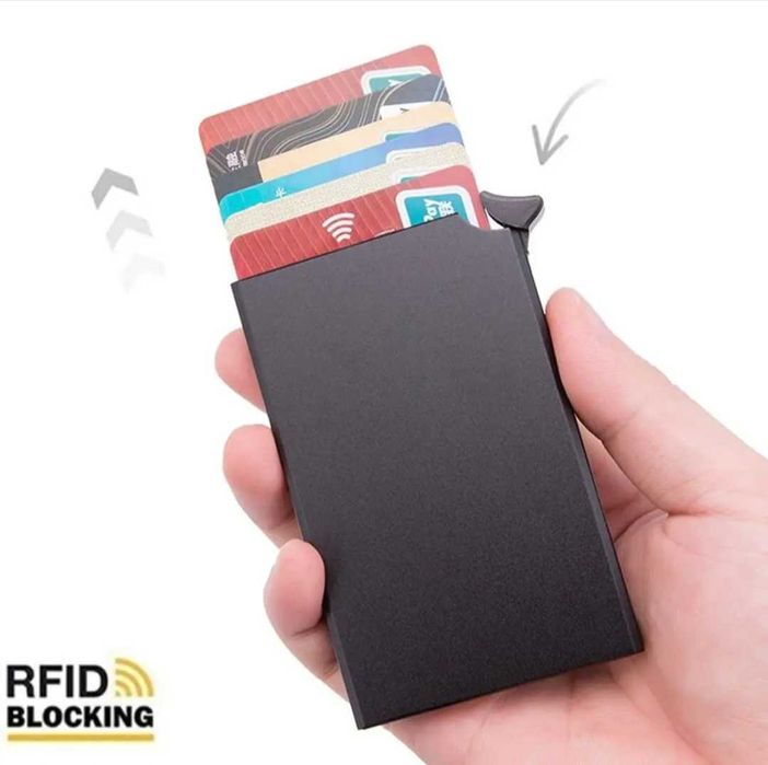Картхолдер, чохол, футляр для банківських карток, RFID гаманець