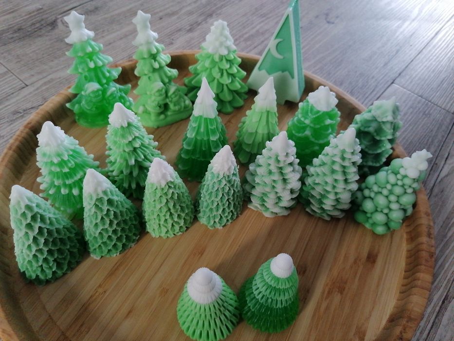 Mydełka naturalne choinka anioł szopka bałwan Prezent Święta Bożego Na