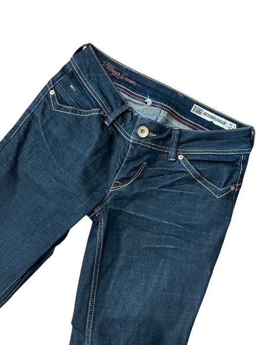 Stylowe dżinsy spodni damskie Tommy Hilfiger Victoria Straight w27 l34