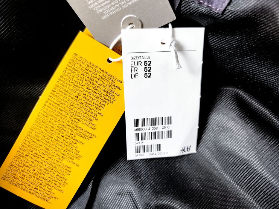 Kurtka H&M Premium Quality skóra naturalna rozmiar 52