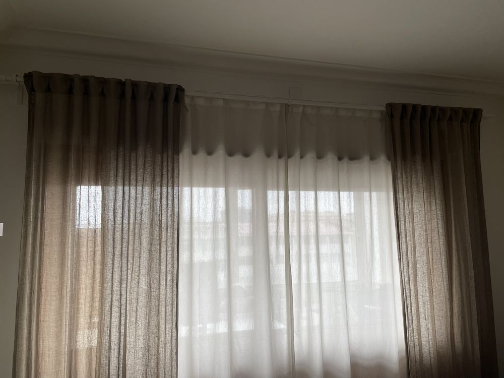 Cortinhas com varão