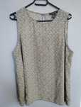 Bluzka khaki zielona wzory wzorki Primark 46