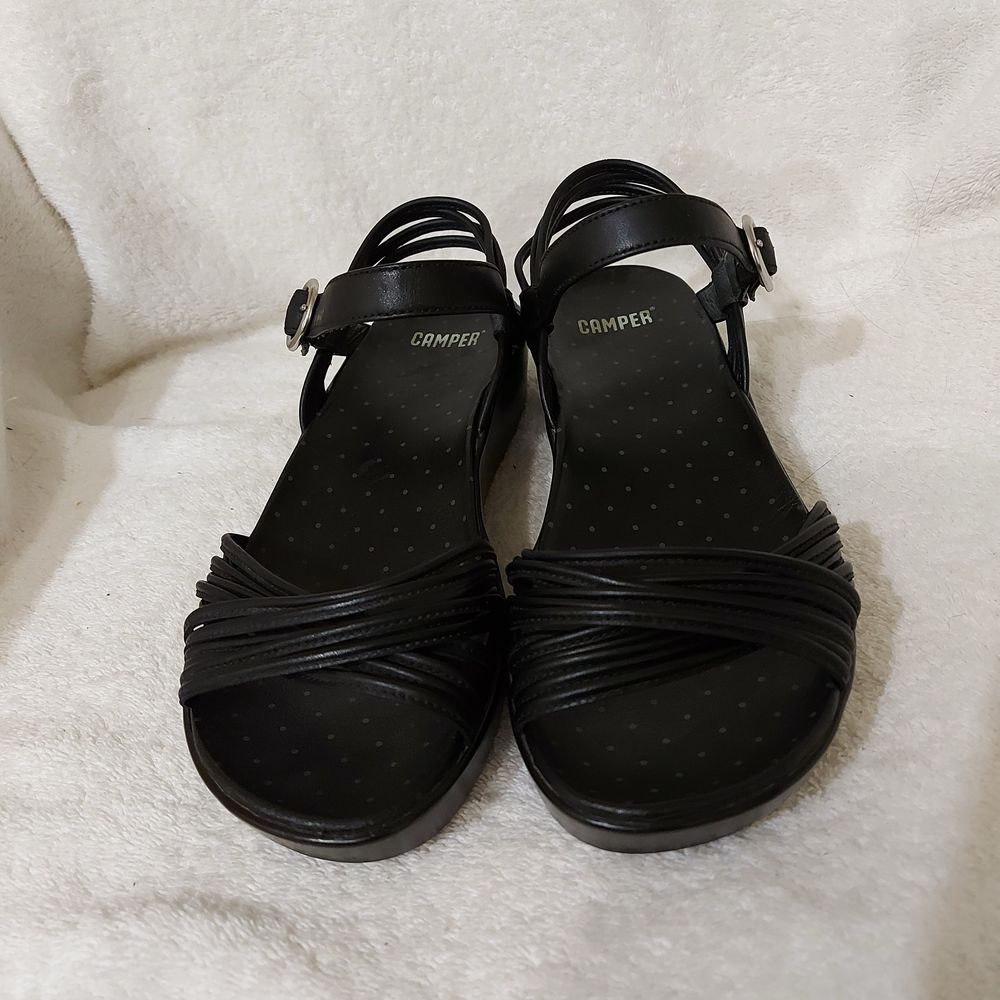 Босоножки сандали camper 37p черные кожа