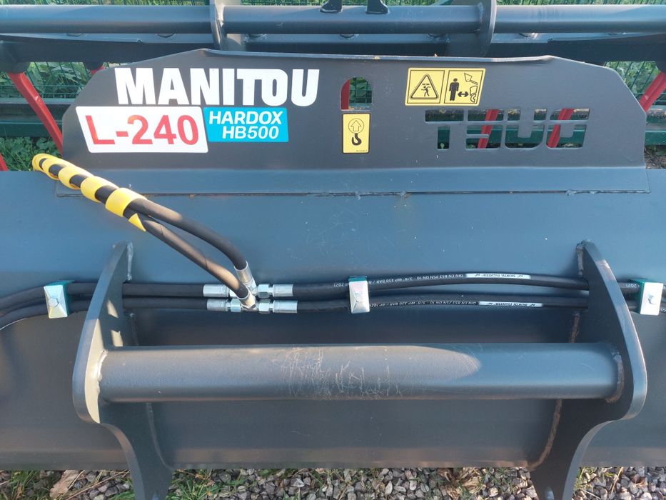 Łyżka objętościowa Łyzkokrokodyl jcb manitou merlo Szerokość 2.40