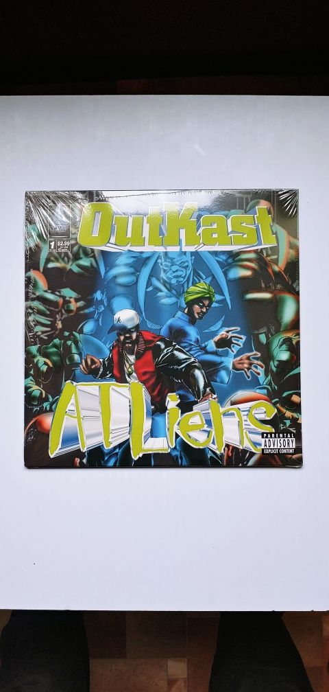 Виниловая пластинка Outkast "ATLiens" 2PAC Snoop Dogg rap hip hop