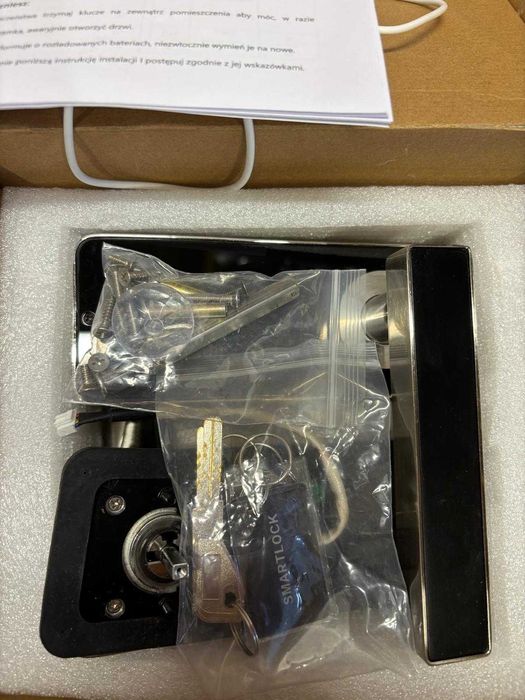 klamka elektroniczna KeyLock KL-H11A-BS