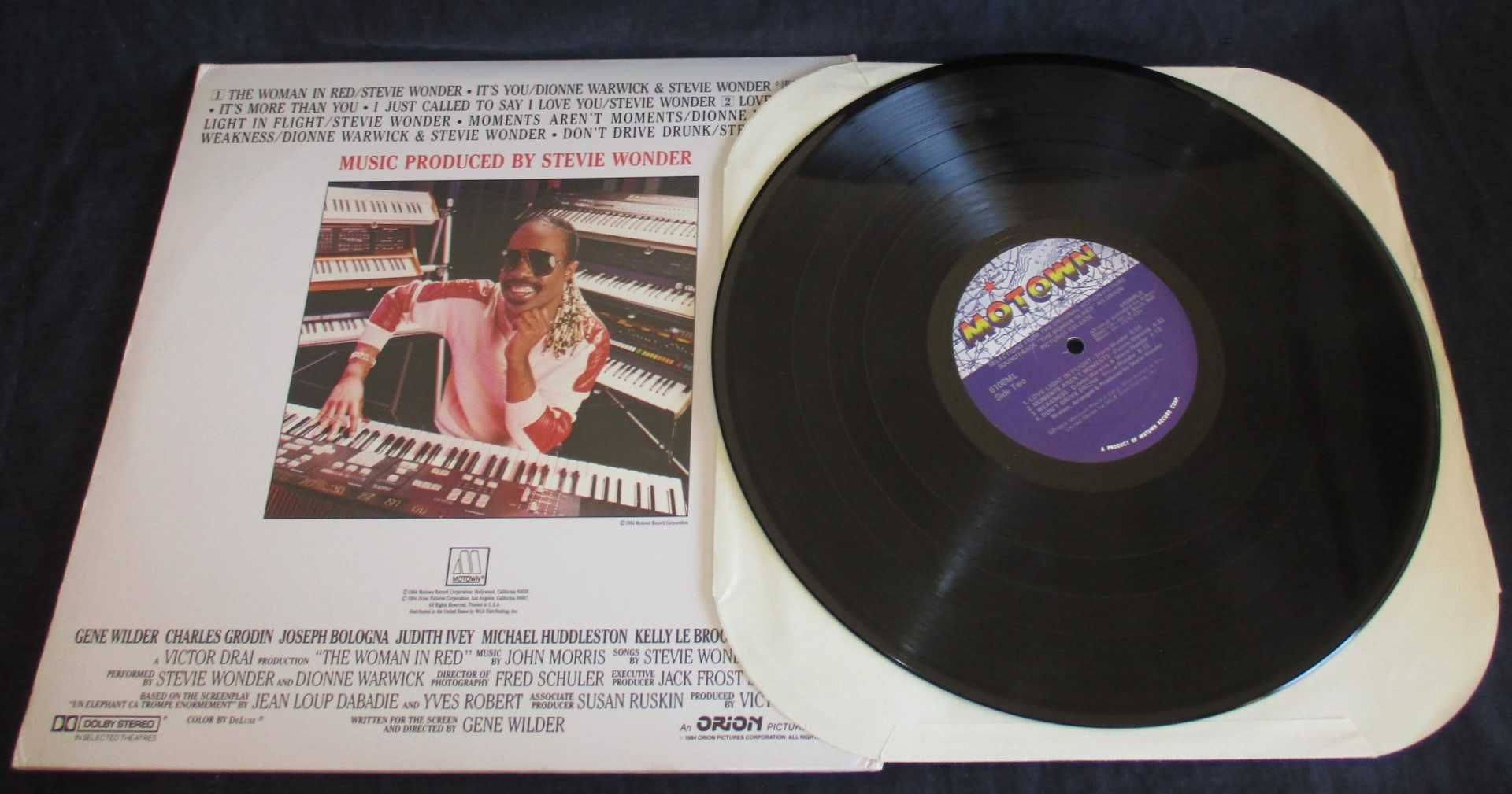 Disco LP Vinil Stevie Wonder The Woman in Red