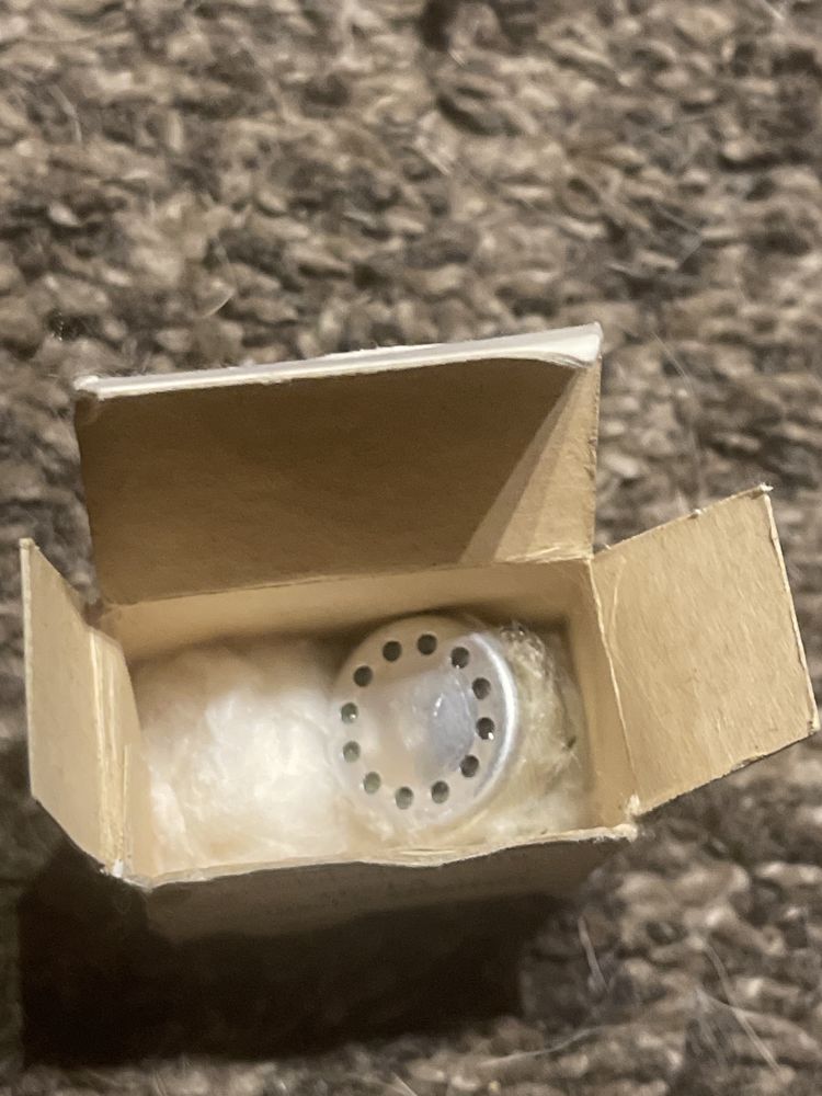 Zabytkowy mikrofon Tesla MMD 510 wkład mikrofonowy czechosłowacja PRL