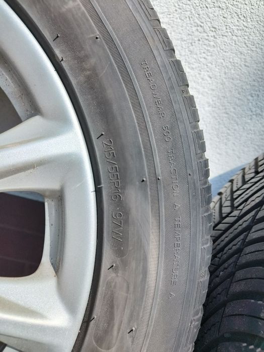 Koła Ford Felgi 215/55/R16 opony wielosezonowe mondeo mk4
