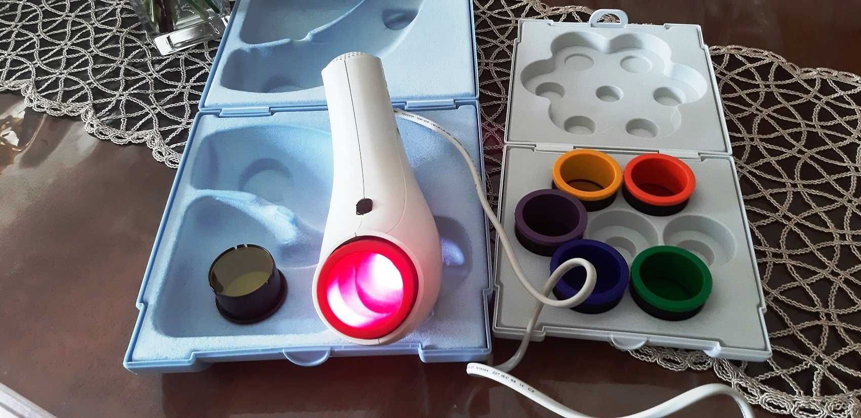 Lampa medyczna Bioptron Compact III Zepter z koloroterapią 6szt
