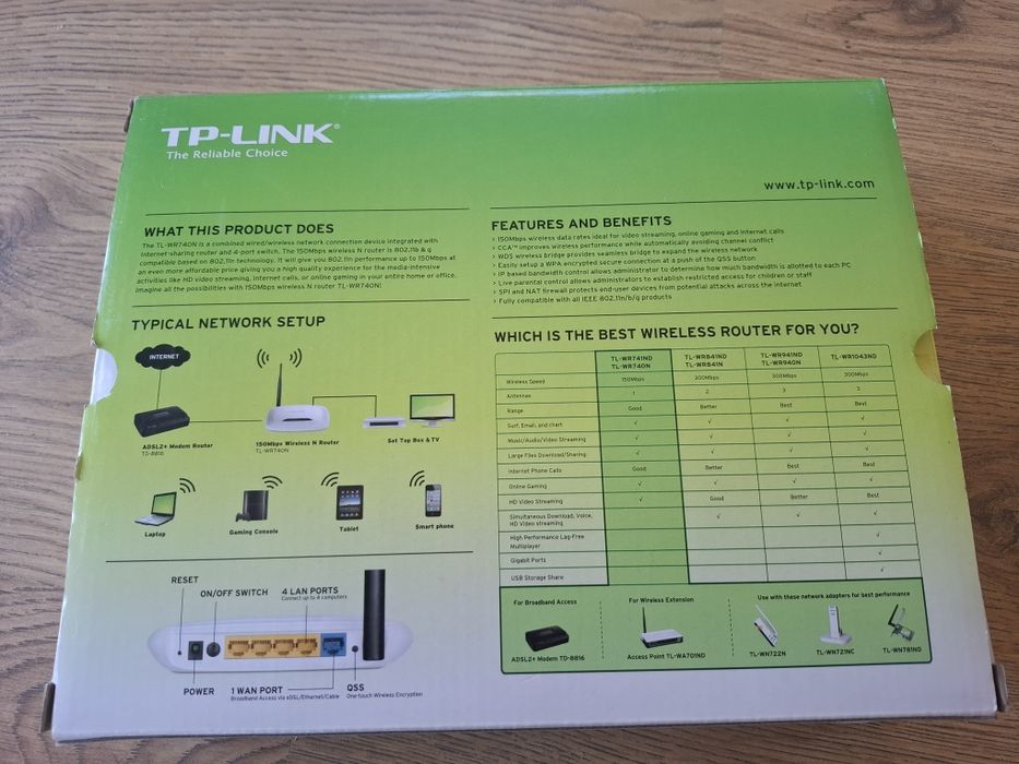 Router TP Link WR740N