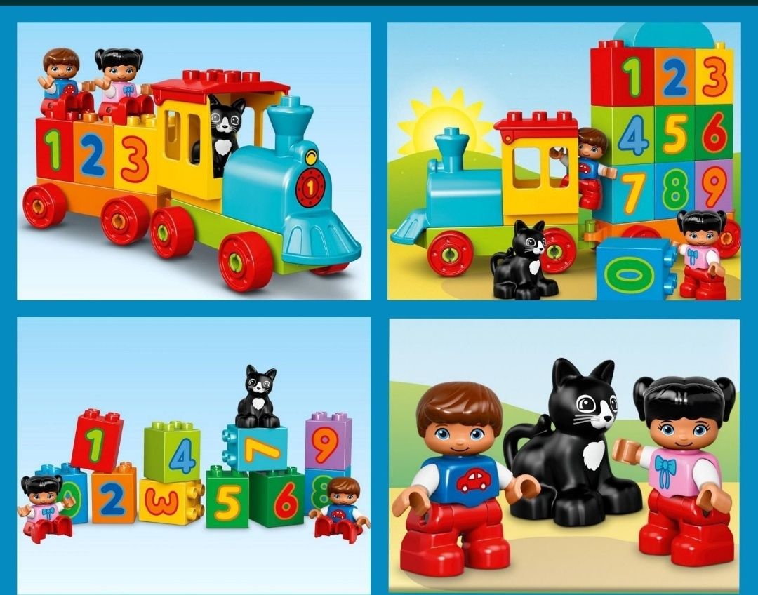 Lego duplo (Оригинал) Поезд Считай и играй